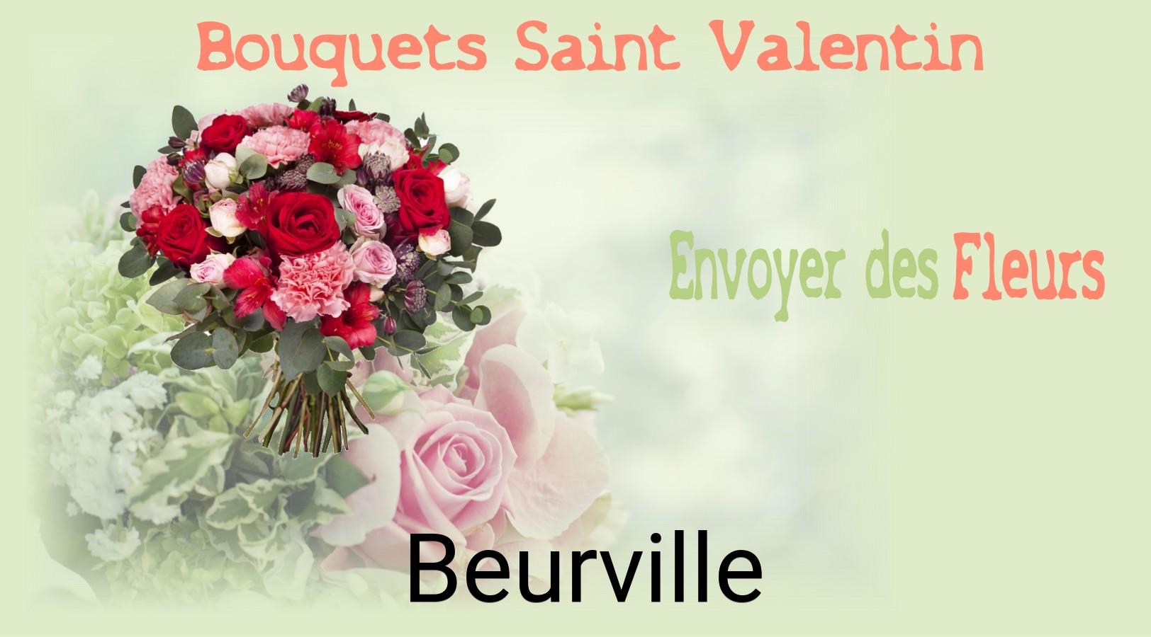 Roses de Saint-Valentin livrées à Beurville